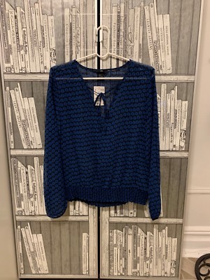 h&m peasant top