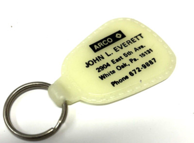 John L. Everett  Arco Service Center Keychain - White Oak , Pa. near Pittsburgh