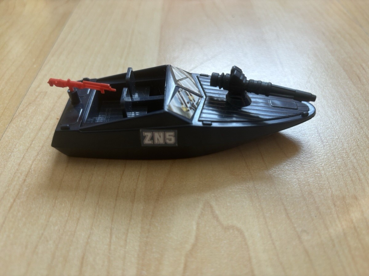 Set Action Figure Mattel – Code Zero Navy Boat – Neuf En Boîte