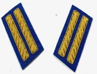 CIVIL WAR CS COFEDERATE 1ST LIEUTENANT FROCK COAT COLLAR INSIGNIA-INFANTRY