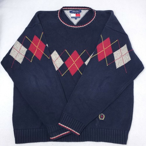 Vintage Tommy Hilfiger Sweater Mens 