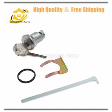 Chrome Lockcraft Trunk Lock Cylinder w/Keys For Oldsmobile & Cadillac