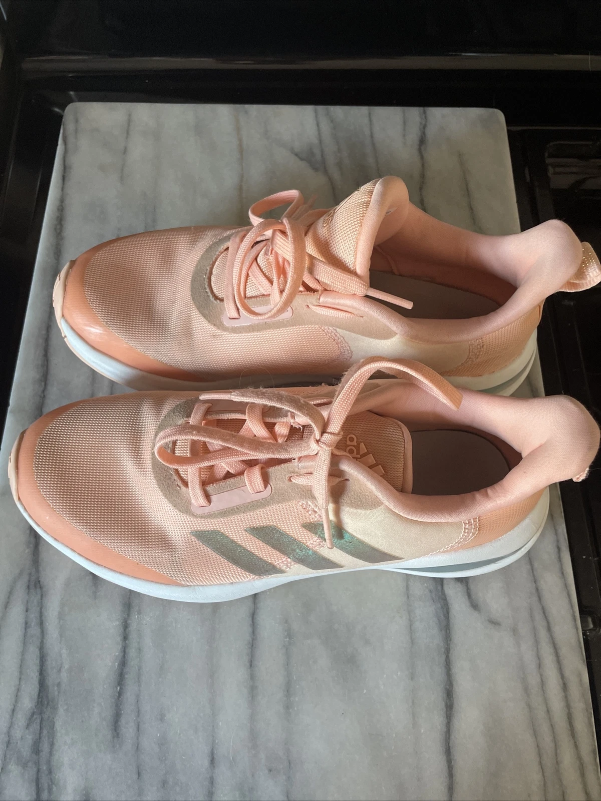 Sneakers da corsa Adidas FortaRun bambina corallo 4.5 usate