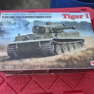 RFMRM5003 1:35 Rye Field Model Tiger I Pz.Kpfw.VI Ausf E Sd.Kfz.181 1% started 