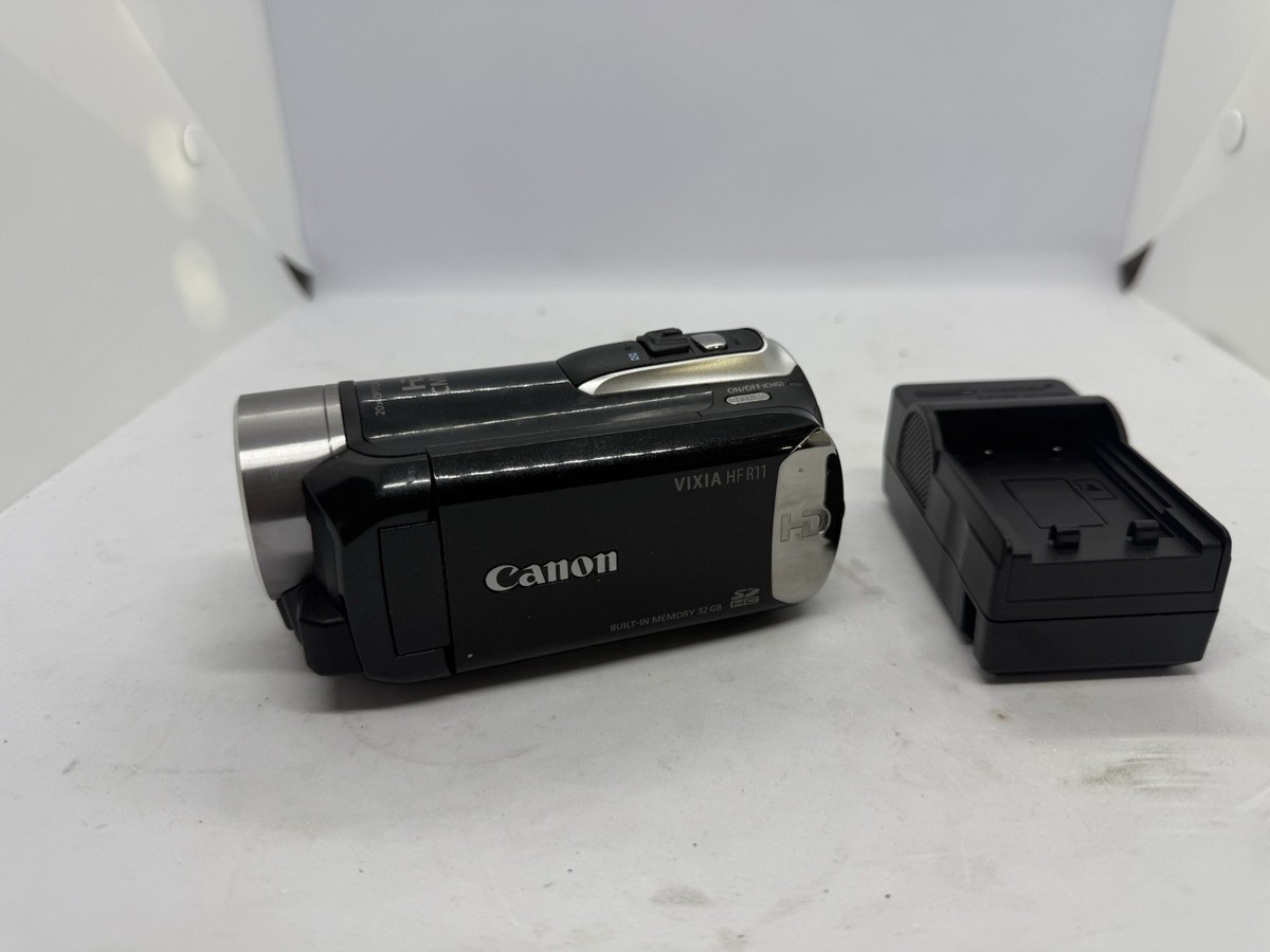 Canon HF R11 32 GB Camcorder - Dark gray for sale online | eBay