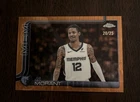 2025 Topps Chrome Basketball Orange Refractor Ja Morant #158