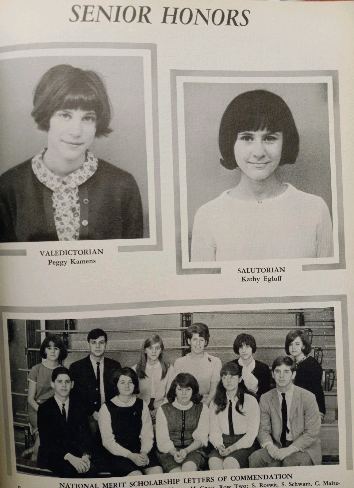 1966 Yonkers Roosevelt High School Yearbook L'envoi New York NY