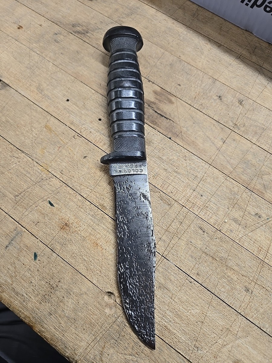 VINTAGE US NAVY MK1 MARK 1 COLONIAL KNIFE | eBay