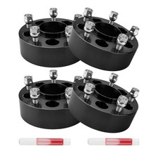 4pcs 5x4.5 To 5x5 Wheel Adapters 2 Thick 5x114.3 To 5x127 With 12x20 Studs