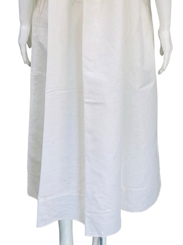 Ulla Johnson Femmes Couvre Ramie Gland Boho Poche Designer Maxi Robe M 6 - Photo 6 sur 14
