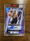 ALLEN IVERSON 2025 Leaf Electrum Crystallography Purple Autograph Auto 4/7