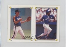 1987 O-Pee-Chee Album Stickers Tony Fernandez Phil Garner #191-30 1t8