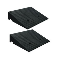 Curb Ramps for Driveway Threshold Wheelchair Doorway Sidewalks Shed Heavy Dut...