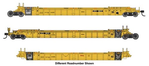 Walthers Mainline 910-55827 HO Maßstab NSC 3-Teilig Trogwagen RTR TTX #785786 | Zustand: Neu