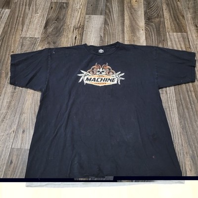 loser machine company T Shirt Men s 2XL Black Loyal To None (Stains)