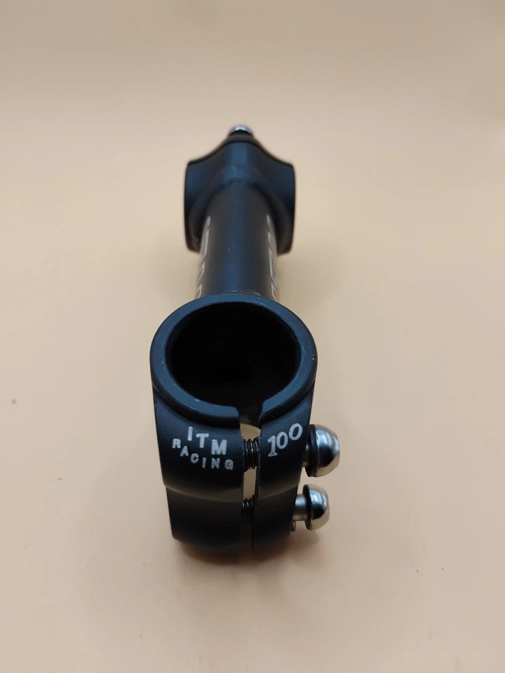 Italmanubri ITM Big One 100 mm vástago sin rosca 1 abrazadera de dirección 25,4 Nuevo de Lote Antiguo Foto 4 de 4