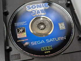 Sonic Jam Sega Saturn in case