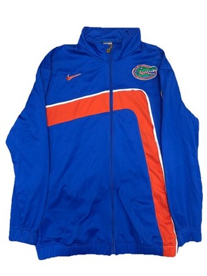 Vtg Nike University of Florida Gators Zip Up Jacket Blue Men s Medium Clean