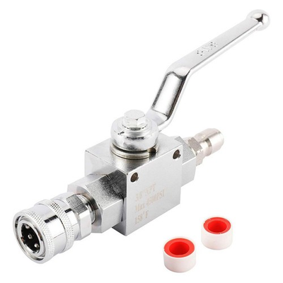 #ad New High Pressure Ball Valve Kit 3 8quot; NPT Power Washer Sprayer Hose Replacement $34.77