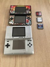 Nintendo DS Bundle - NTR-001 + DS Lite with Taiko Skin + Games cartridges