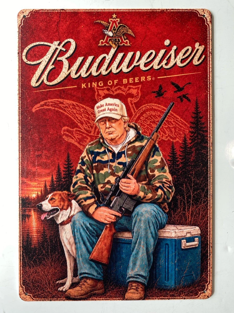 Preços baixos em Bud light Dog Indiana Placas da Budweiser