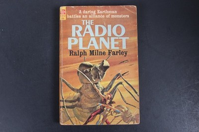 The Radio Planet Ralph Milne Farley F-312 Ace Books Science Fiction Adventure PB