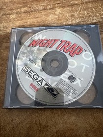 SEGA CD "NIGHT TRAP" DISCS 1 AND 2  1992. DISCS ONLY.
