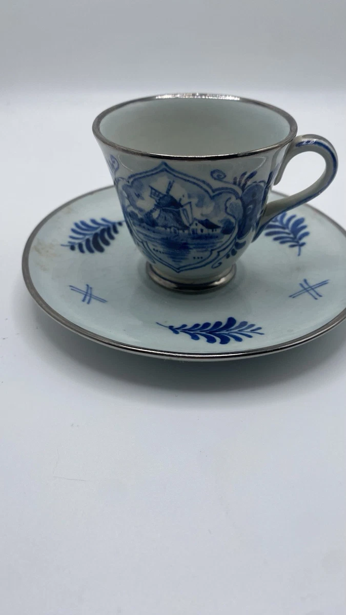 Delft Cup And Saucer for sale | eBay