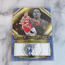 2025-26 Topps Topps Notch Signatures #TNS-DB Desmond Bane Auto