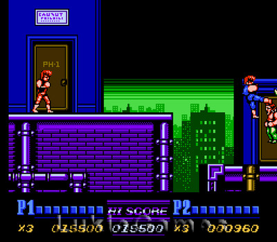 Double Dragon II 2 The Revenge - NES Nintendo Game