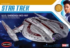 Polar Lights Discovery Star Trek USS Shenzhou NCC-1227 Plastic Snap Model Kit 