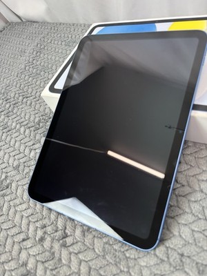 Apple iPad 10th Generation Wi-Fi & Cellular 64GB Blue with Box and