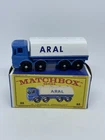 Vintage Lesney Matchbox 32 Custom Aral Ergomatic Petrol Truck Repro Box