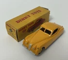 Vintage Dinky Toys 157 Jaguar XK120 Coupe Yellow In Original Box