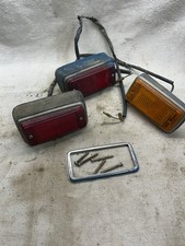 Datsun 620 Pickup Truck Side Marker Light Lenses Wtrim 1972-1979 Set Of3 Oem Datsun 620 Pickup Truck Side Marker Light Lenses Wtrim 1972-1979 Set Of3 Oem