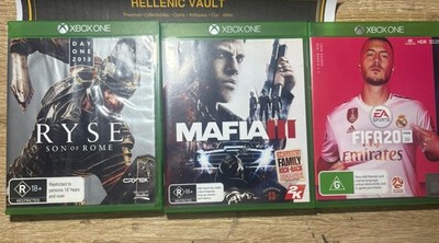 Xbox One Game Bundle Mafia III, FIFA 20 & Ryse Son of Rome Complete