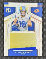 2024 Panini National Treasures - Cooper Kupp Framed Fabrics Holo Gold /10 Patch