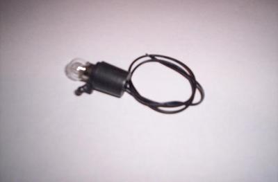 LIONEL PART ,, 151 LAMP SOCKET WITH BULB & CONTACT FOR SEMAPHORE