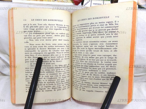 SHERLOCK HOLMES, LE CHIEN DE BASKERVILLE, CONAN DOYLE, LE LIVRE DE POCHE, 1971 - Afbeelding 10 van 13