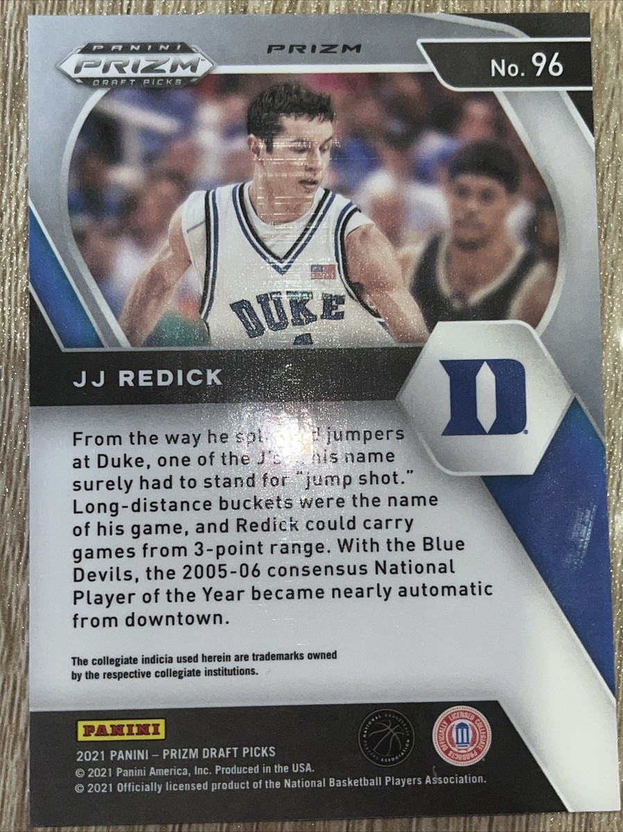 2021 Prizm Draft Picks JJ Redick Orange Cracked Iced Prizm #96 | eBay