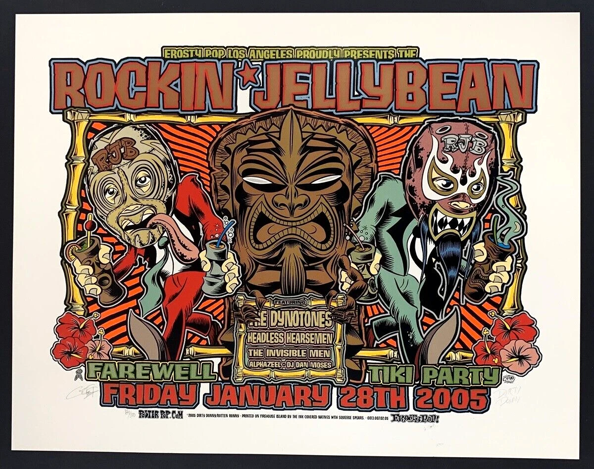 Rockin Jelly Bean In Art Posters for sale | eBay