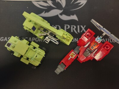 Lot Of Three Transformers Damaged Parts Or Repair Constructacon