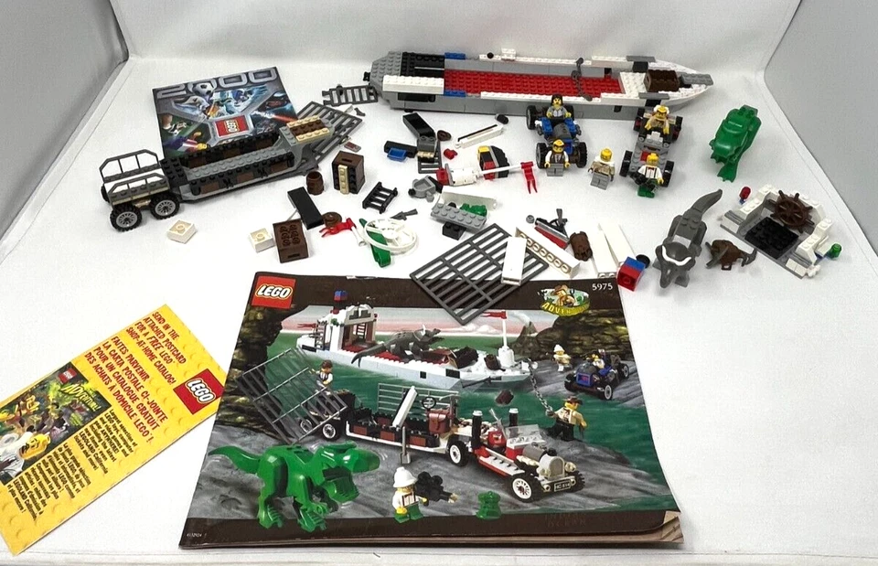 Lego Adventures 5975 T-Rex Transport w/Figures & Manual - Image 2 of 4