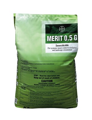 Merit 0.5 G Granular Insecticide Controls Grubs 30 lb Bag by Envu