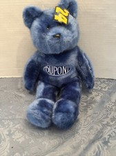 24 23 KARAT JEFF GORDON NASCAR CAR RACING BLUE DUPONT GOLD N BEARS PLUSH DOLL