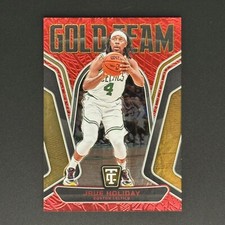 2024-25 Totally Certified JRUE HOLIDAY Gold Team Red Mirror CELTICS /99