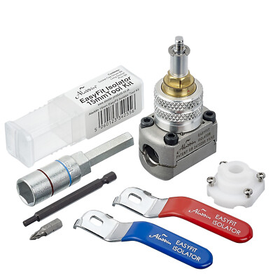 Aladdin EasyFit Isolation Valve 15mm Starter Pack | eBay