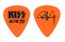 KISS Paul Stanley Signature Orange Guitar Pick - 2008-2009 Alive 35 Tour