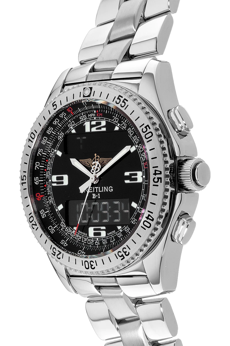 Breitling B 1 SS Multifunction with Bidirectional Compass Scale
