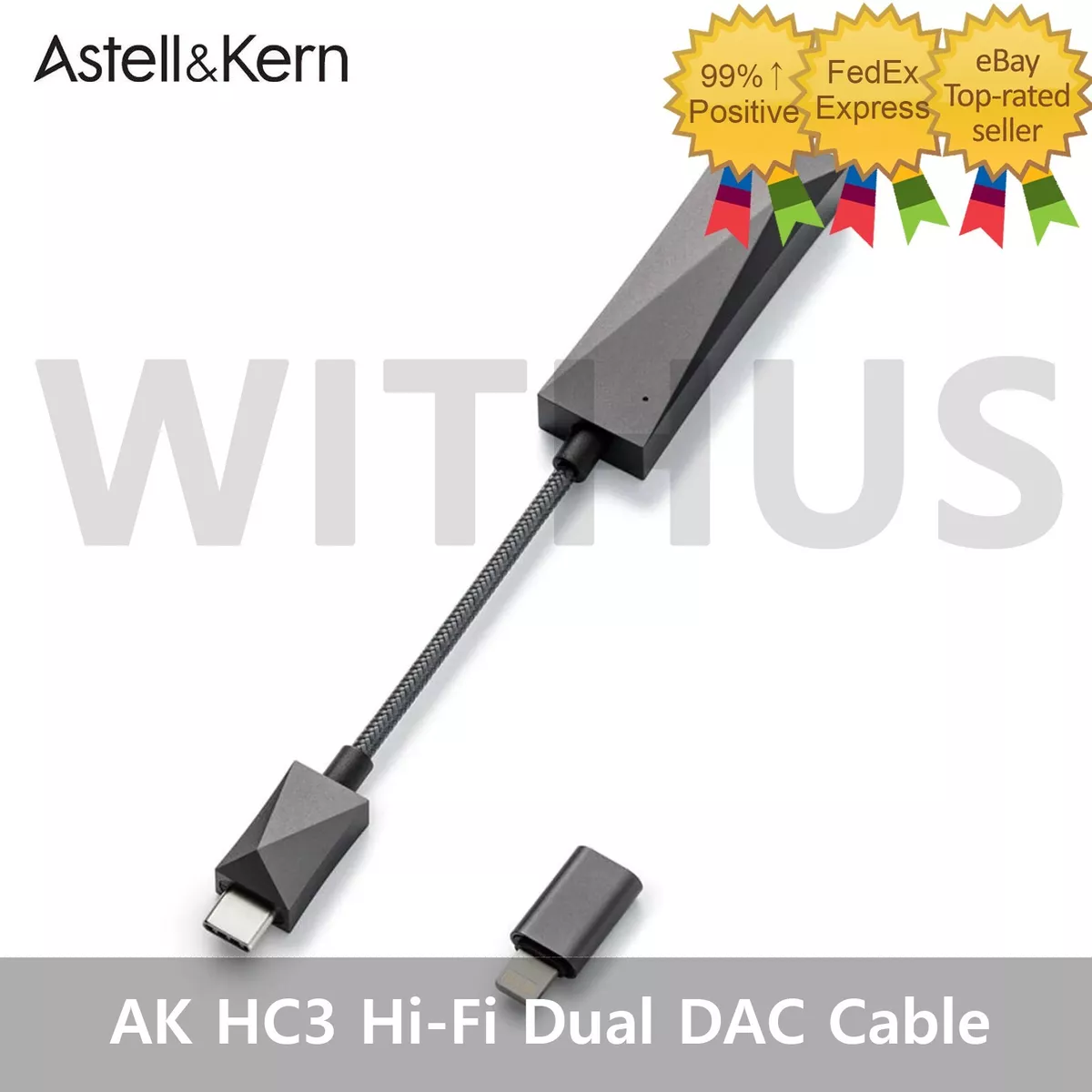 Astell&Kern AK HC3 Hi-Fi Dual DAC Cable - Tracking